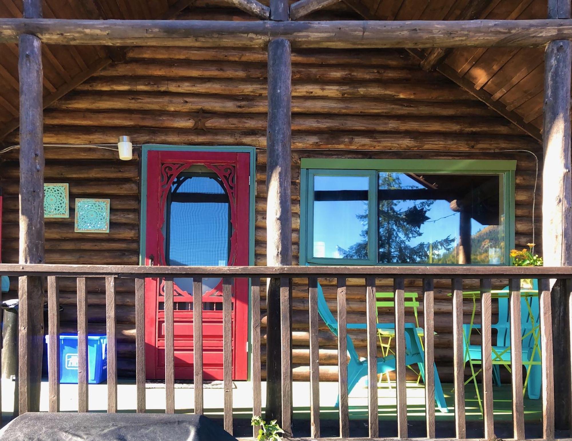 Morning Star Log Cabin Nelson Kamer foto