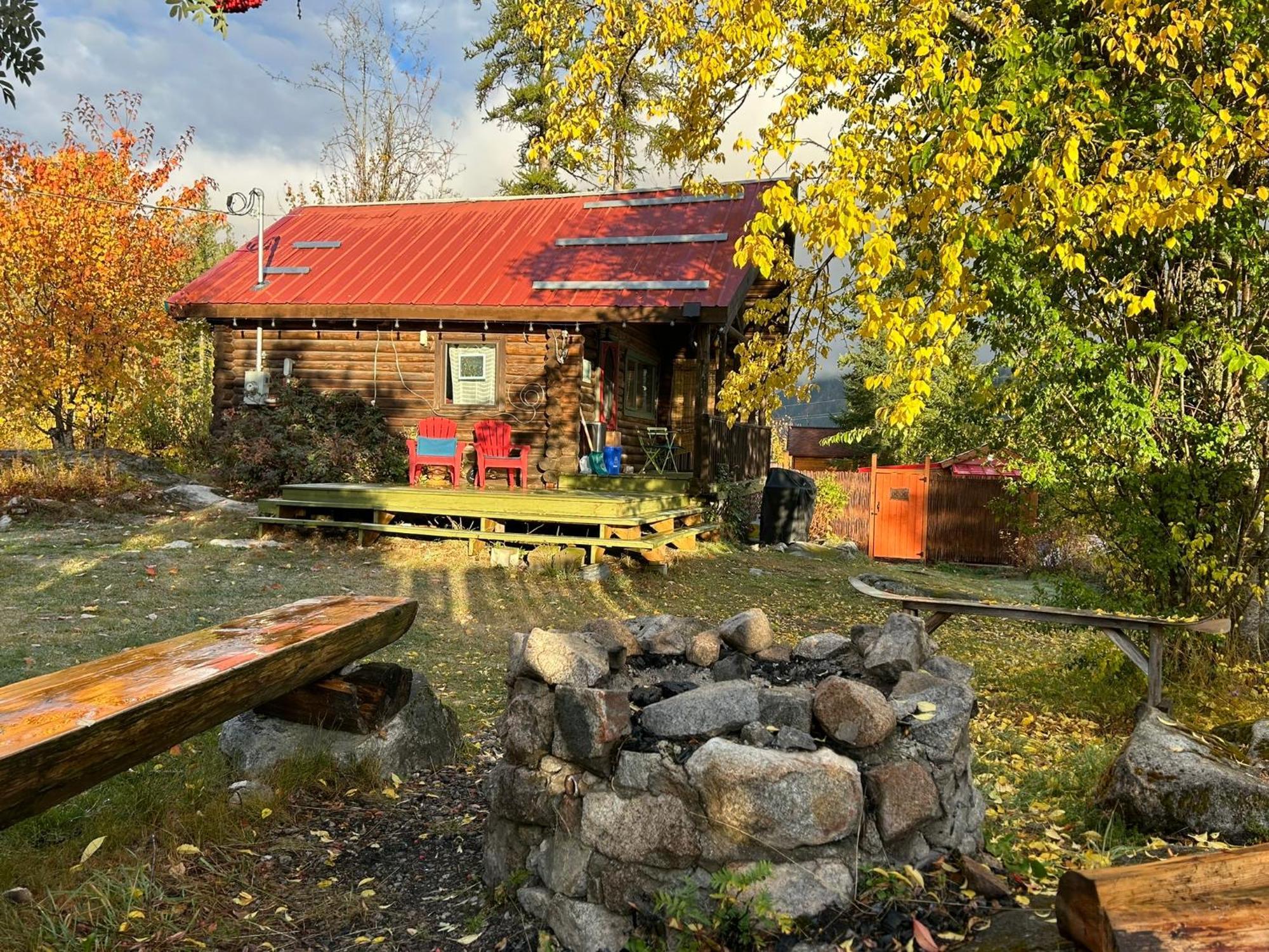 Morning Star Log Cabin Nelson Kamer foto